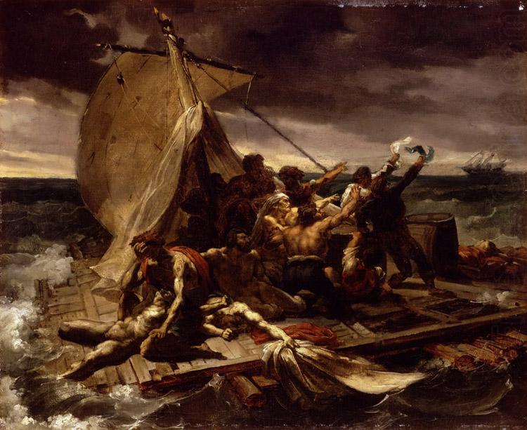 Theodore   Gericault The Raft of the Medusa (mk10) china oil painting image